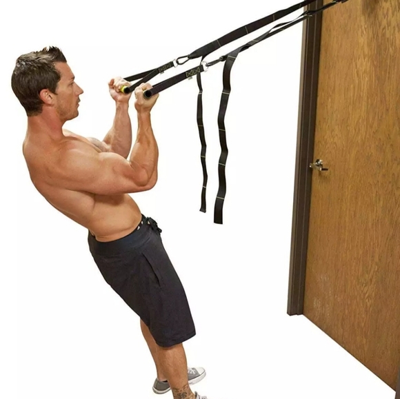 Go Fit Gravity Straps Body Weight Door Gym Suspended Body Weight Traning New - Picture 9 of 9